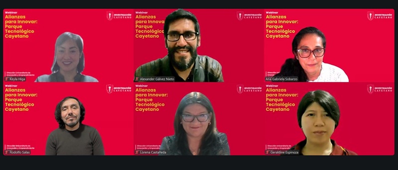Se realizó con éxito el webinar “Alianzas para Innovar: Parque Tecnológico Cayetano”